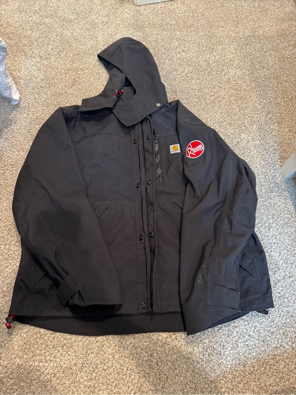Carhartt storm defender jacket size large